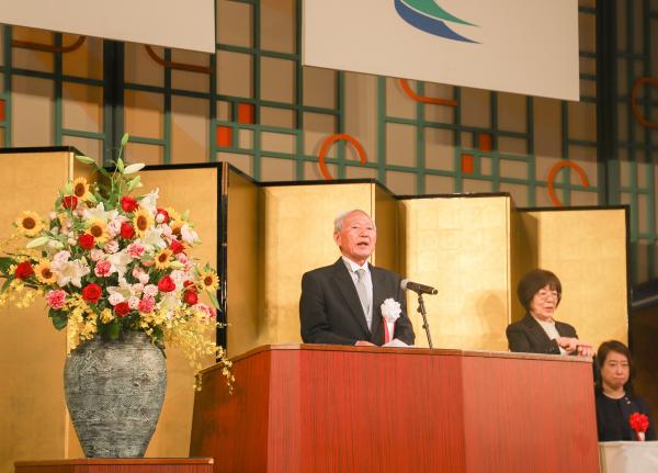 市長式辞の写真