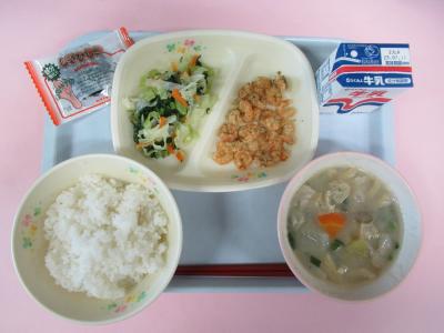 6月30日の給食写真