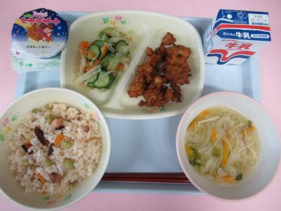 7月7日(月曜日)の給食