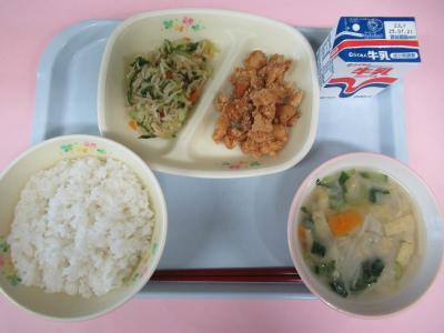7月10日(木曜日)の給食