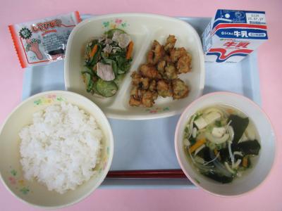7月17日(木曜日)の給食