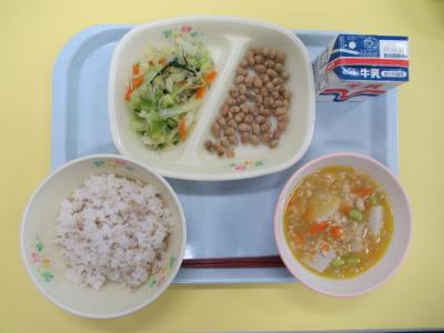 4月10日(木曜日)の給食