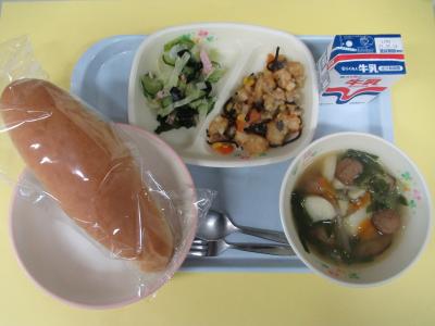 4月25日(金曜日)の給食