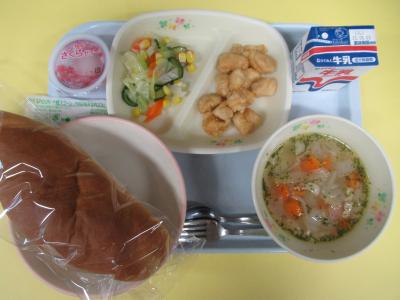 4月23日(水曜日)の給食