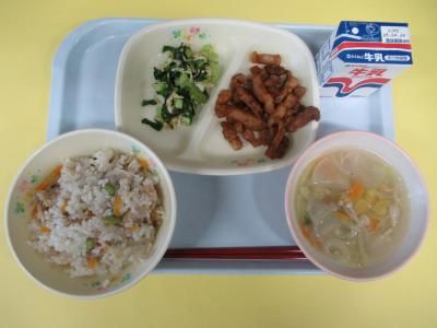 4月17日(木曜日)の給食