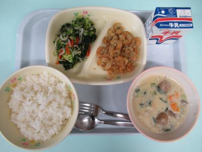 9月5日(金曜日)の給食