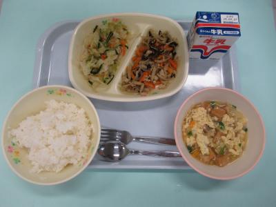 9月16日(火曜日)の給食