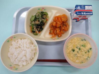 9月18日(木曜日)の給食