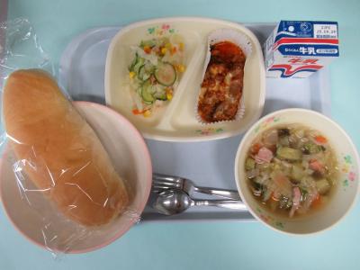 9月19日(金曜日)の給食