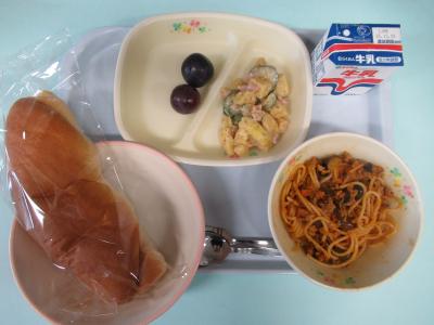 9月24日の給食写真