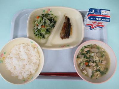 ９月26日(金曜日)の給食