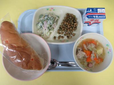 10月17日(金曜日)の給食