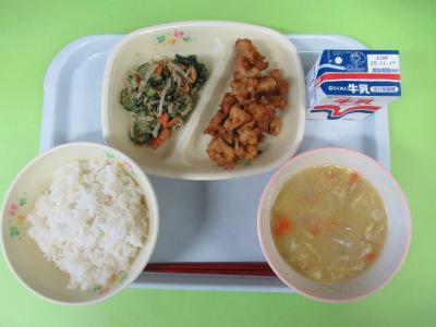 11月6日(木曜日)の給食