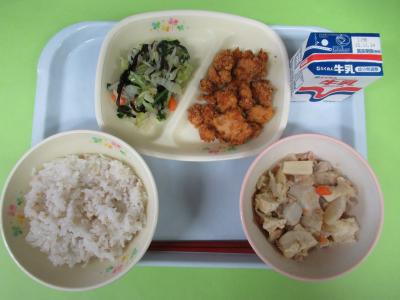 11月13日(木曜日)の給食