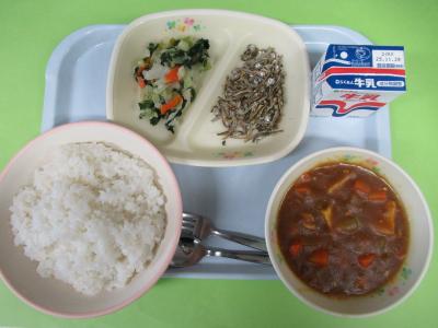 11月17日(月曜日)の給食