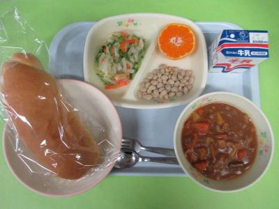 11月26日(水曜日)の給食