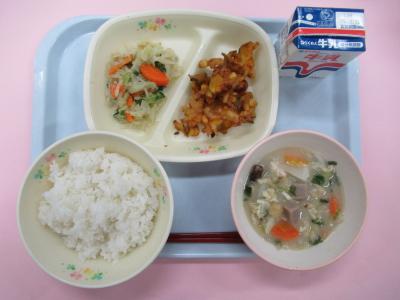 12月4日(木曜日)の給食