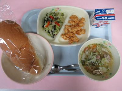 12月5日(金曜日)の給食