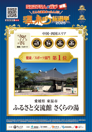 健康/スポーツ部門 中国・四国エリア第1位