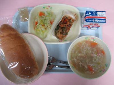 12月19日(金曜日)の給食