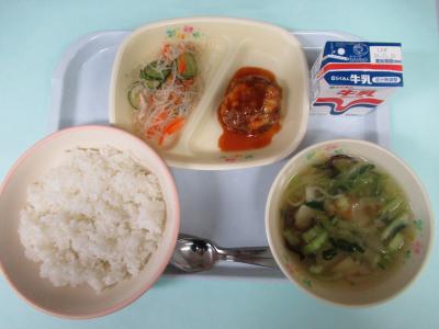 1月15日(木曜日)の給食