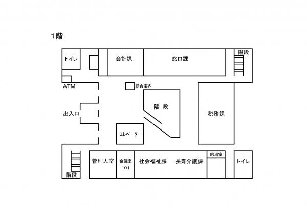 フロアマップ1階