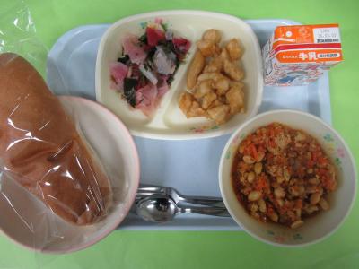 2月20日(金曜日)の給食