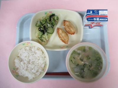 3月2日(月曜日)の給食