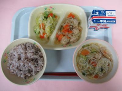 3月10日(火曜日)の給食