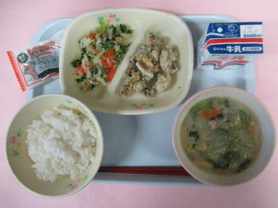 3月16日(月曜日)の給食