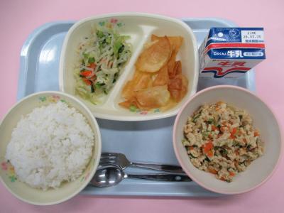 3月19日(木曜日)の給食