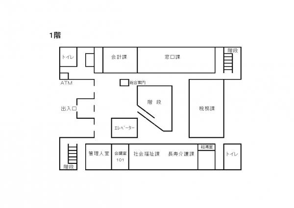 フロアマップ1階