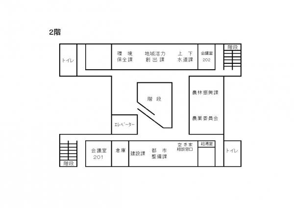 フロアマップ2階