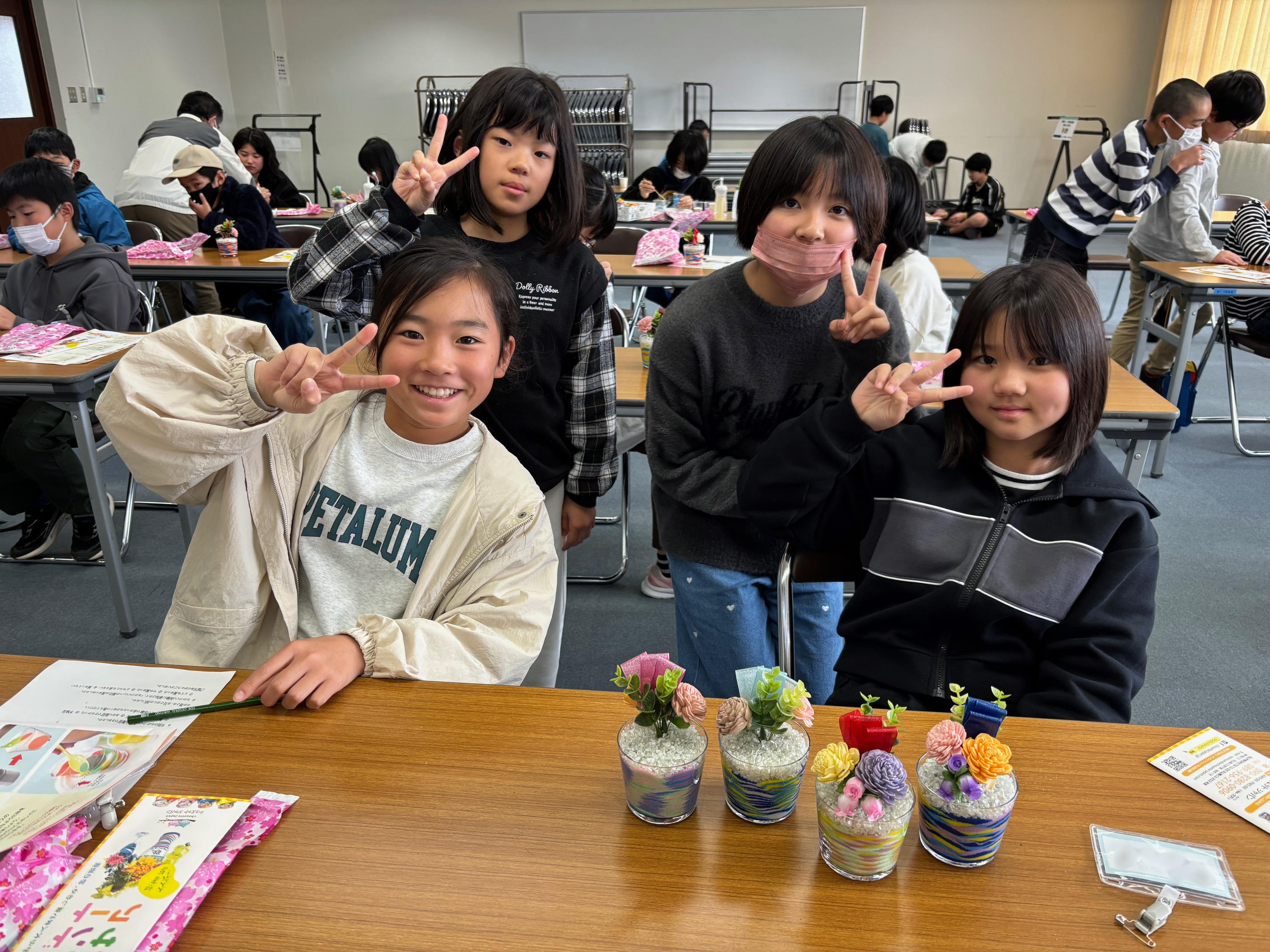 カラーサンドアート写真