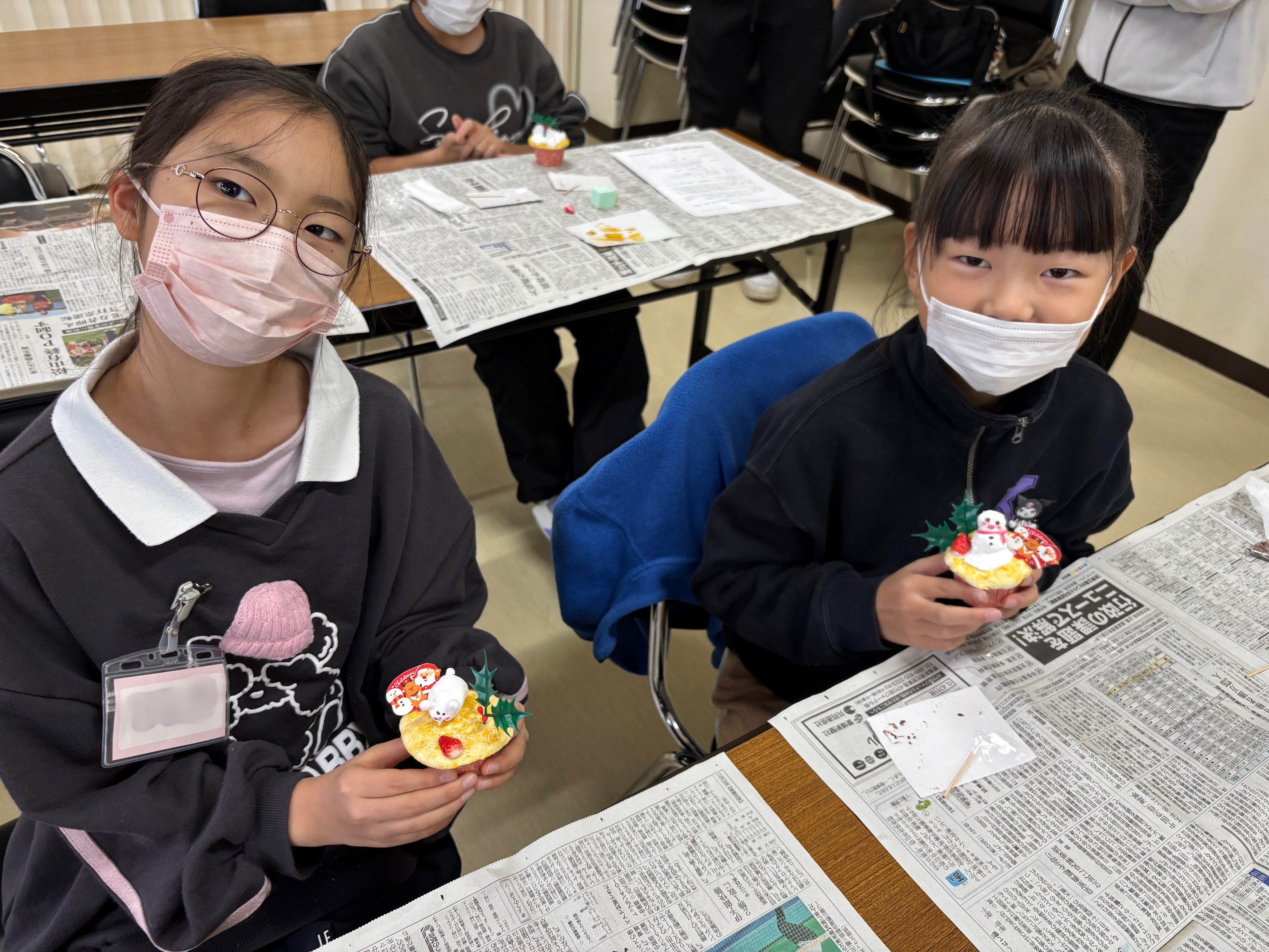 食品サンプル教室写真