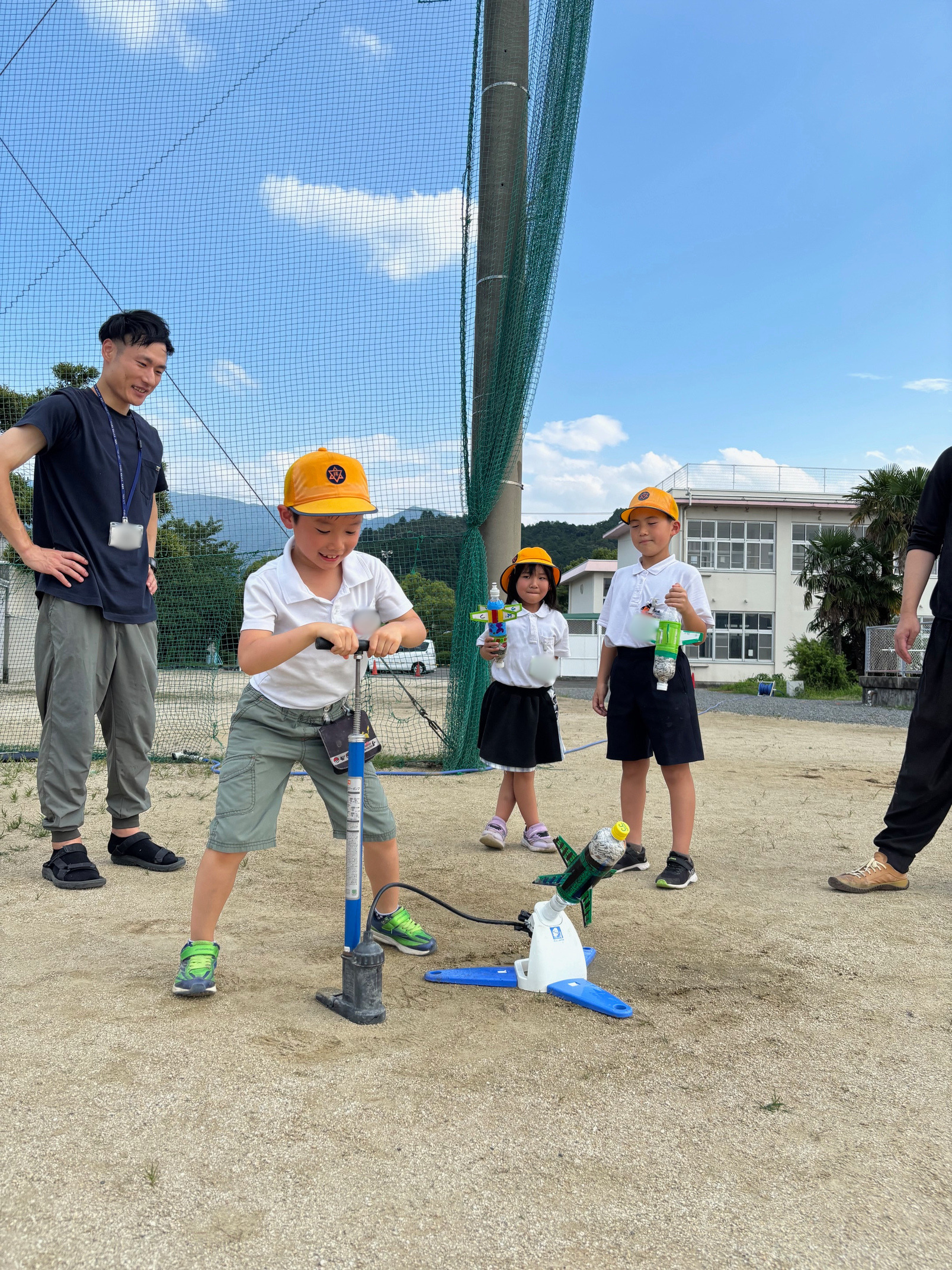 ペットボトルロケット写真