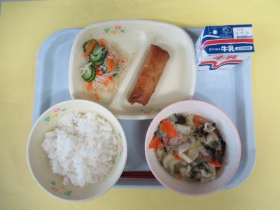 4月27日の給食