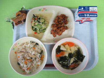 5月7日の給食