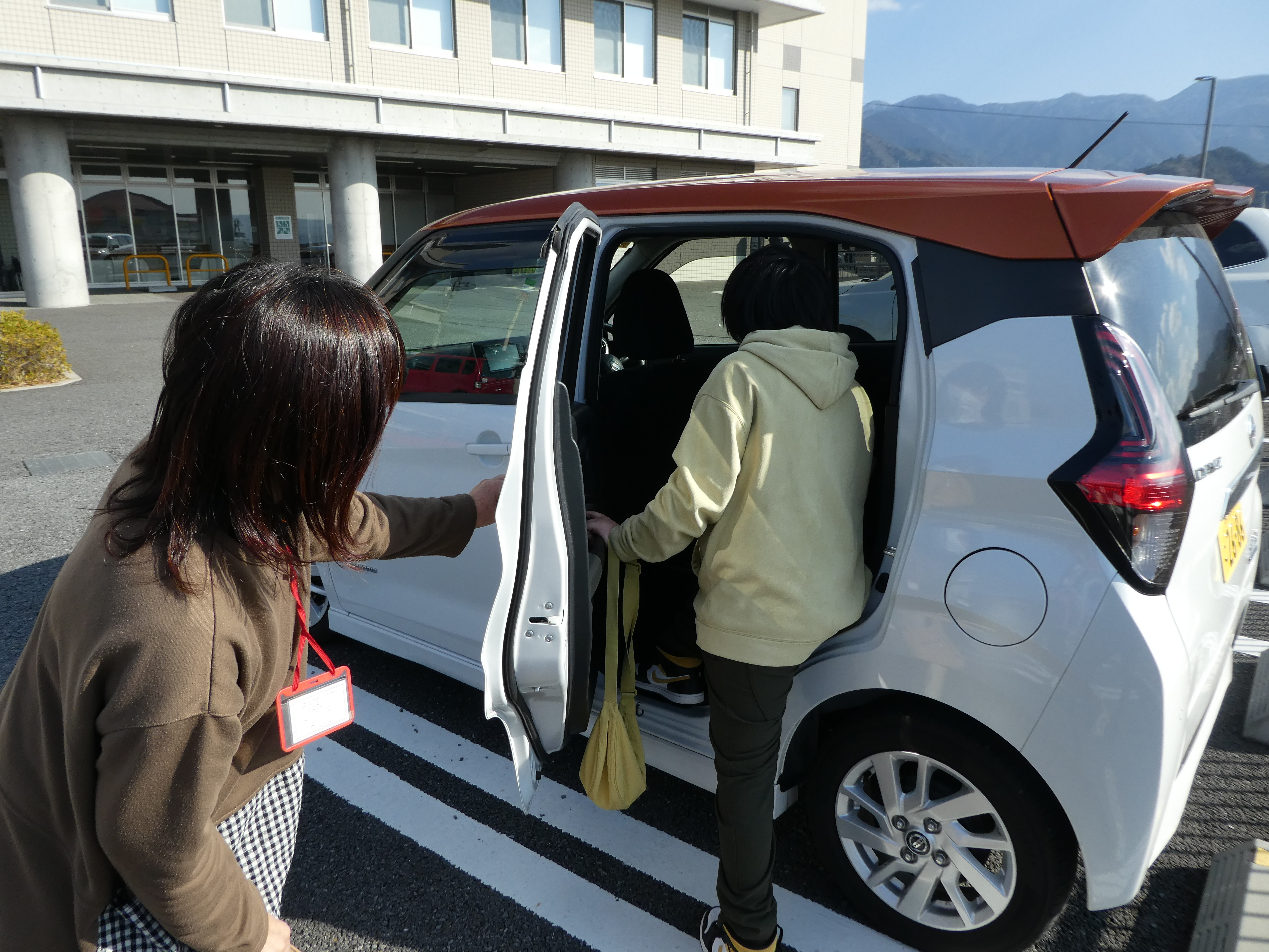 送迎の様子