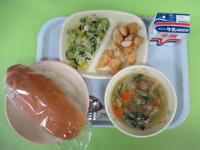 5月20日(水曜日)の給食
