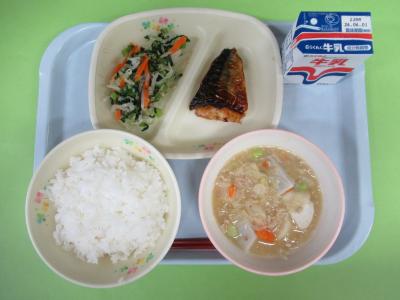 5月21日(木曜日)の給食