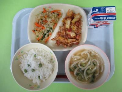 5月22日(金曜日)の給食