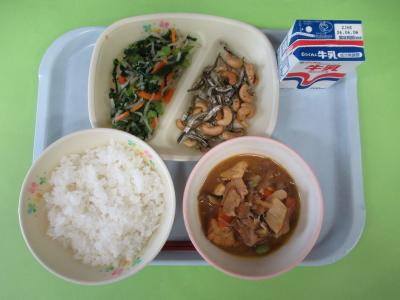 5月26日(火曜日)の給食