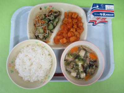 5月28日(木曜日)の給食
