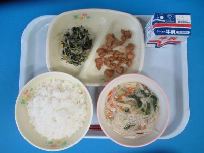 6月1日の給食