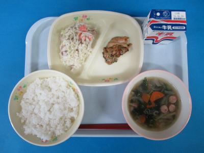 6月17日(水曜日)の給食