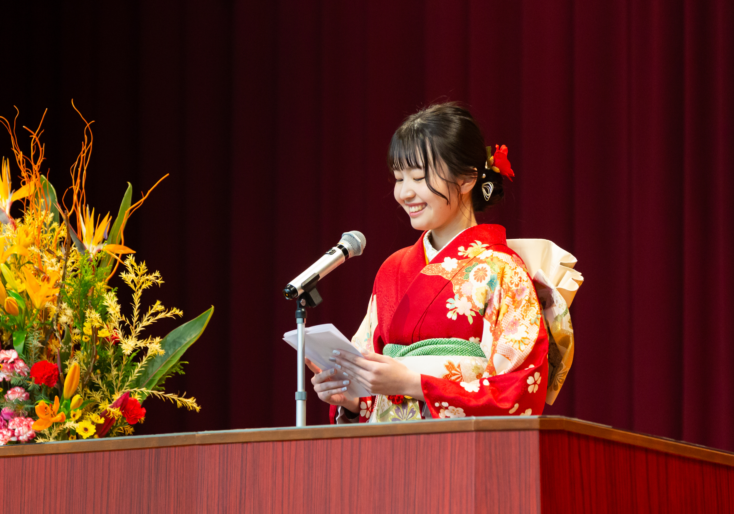 式典の様子②