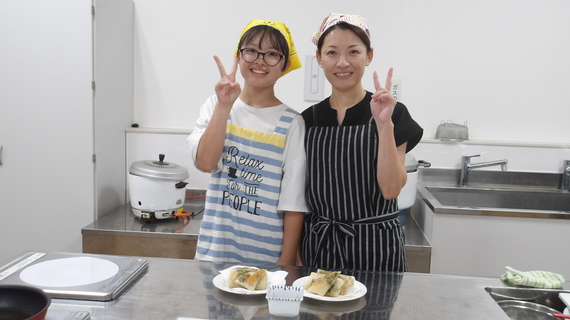 大西さん親子