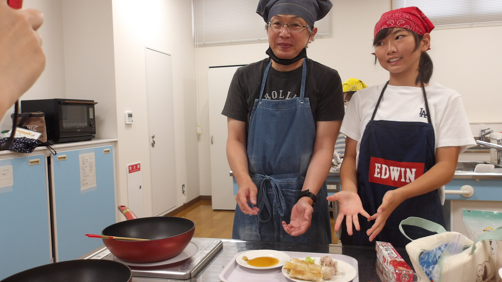 岡村さん親子
