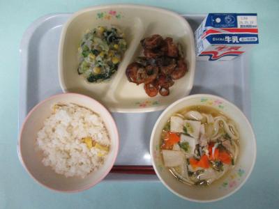 9月17日(木曜日)の給食